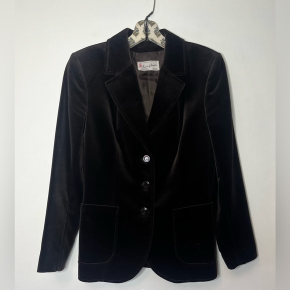 Brown’s of Bermuda brown velour jacket - Picture 1 of 6